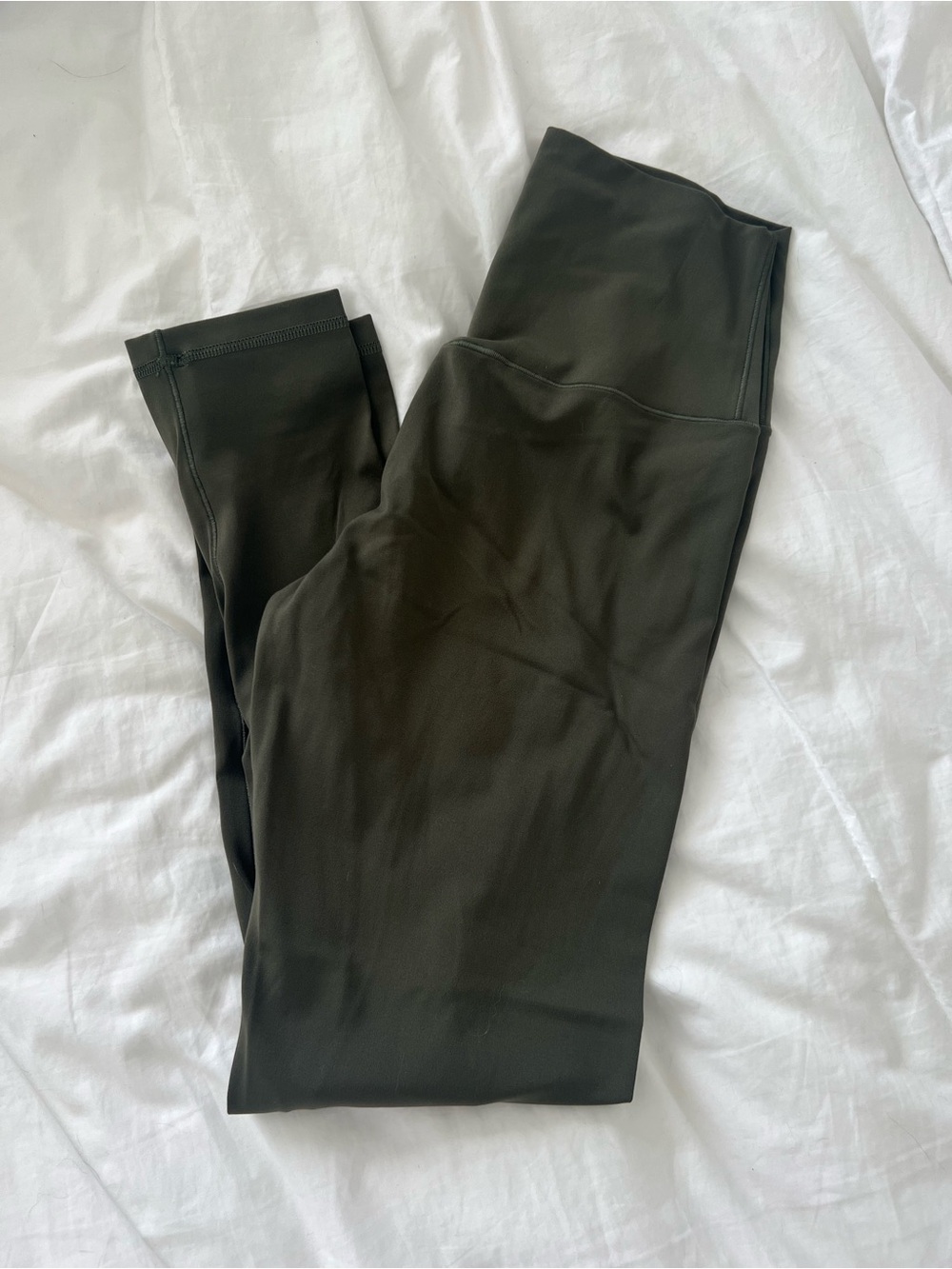 Aerie High-Waist Leggings Olive Green